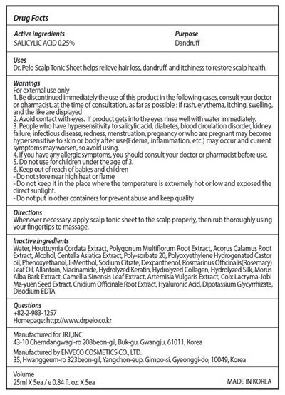 81702-205-01 (Dr. Pelo Scalp Tonic Sheet Label 02)